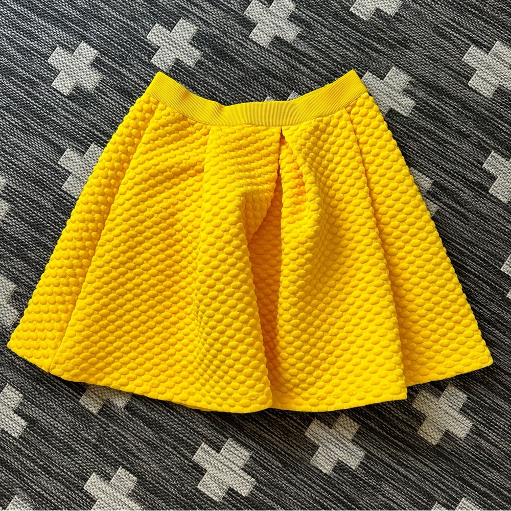 Yellow skirt